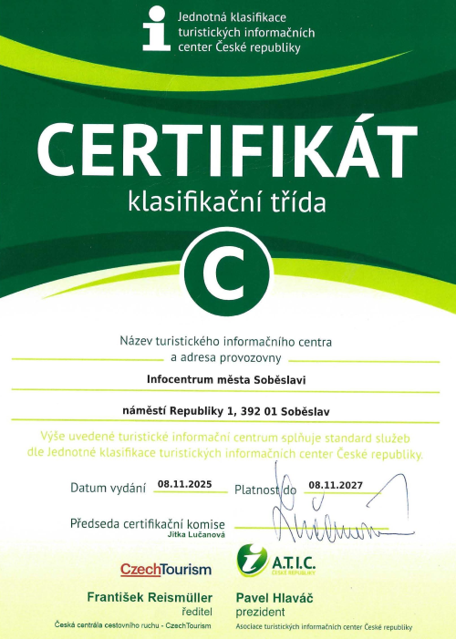 certifikát