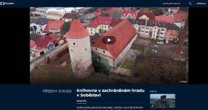 V ivysílání České televize naleznete pořad o místní knihovně