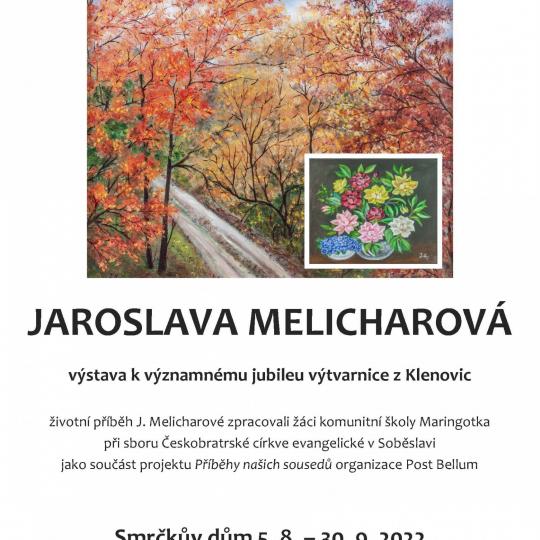Výstava výtvarnice Jaroslavy Melicharové 1
