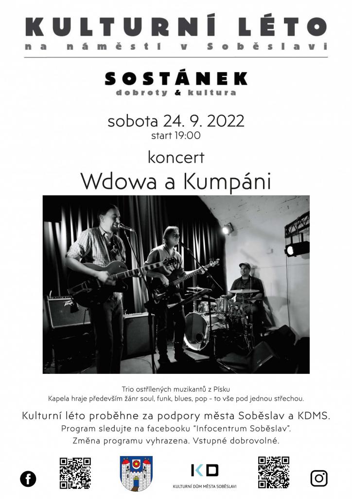 Koncert kapely Wdowa a Kumpáni 1