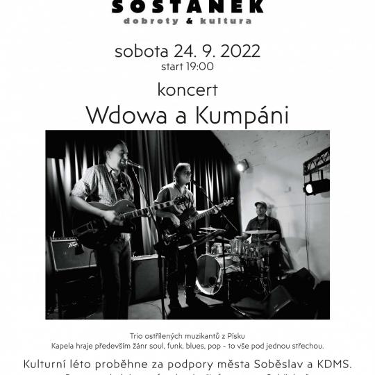 Koncert kapely Wdowa a Kumpáni 1