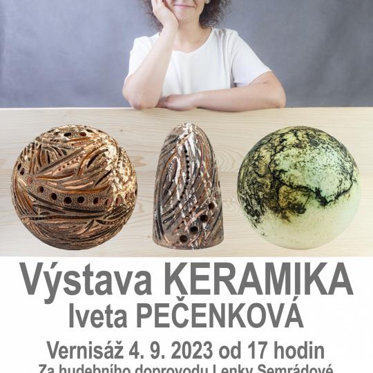 Výstava keramiky Ivety Pečenkové 1