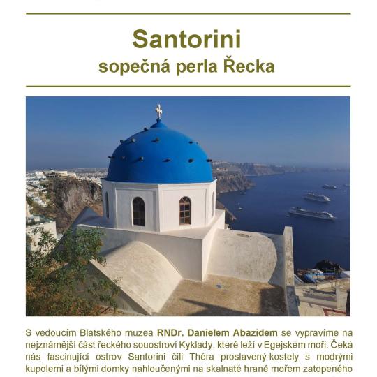 Santorini - sopečná perla Řecka 1